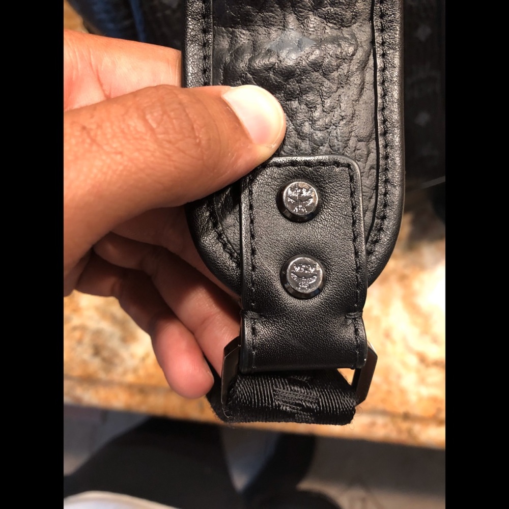 Authentic MCM Studded Backpack - Picture 4 of 8